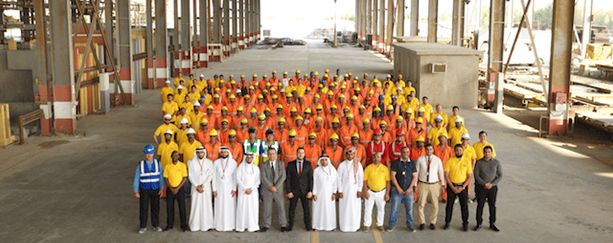 PCBS Team in Factory